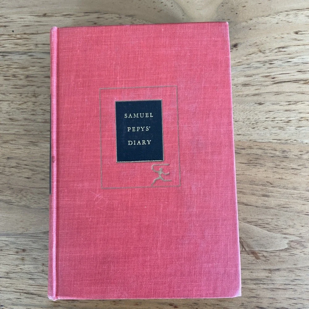Passages From the Diary of Samuel Pepys Modern Library 1923 Edition HC Book